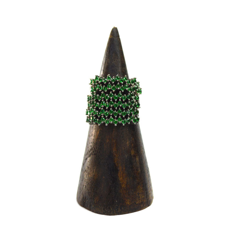 Argolla Irregular Verde