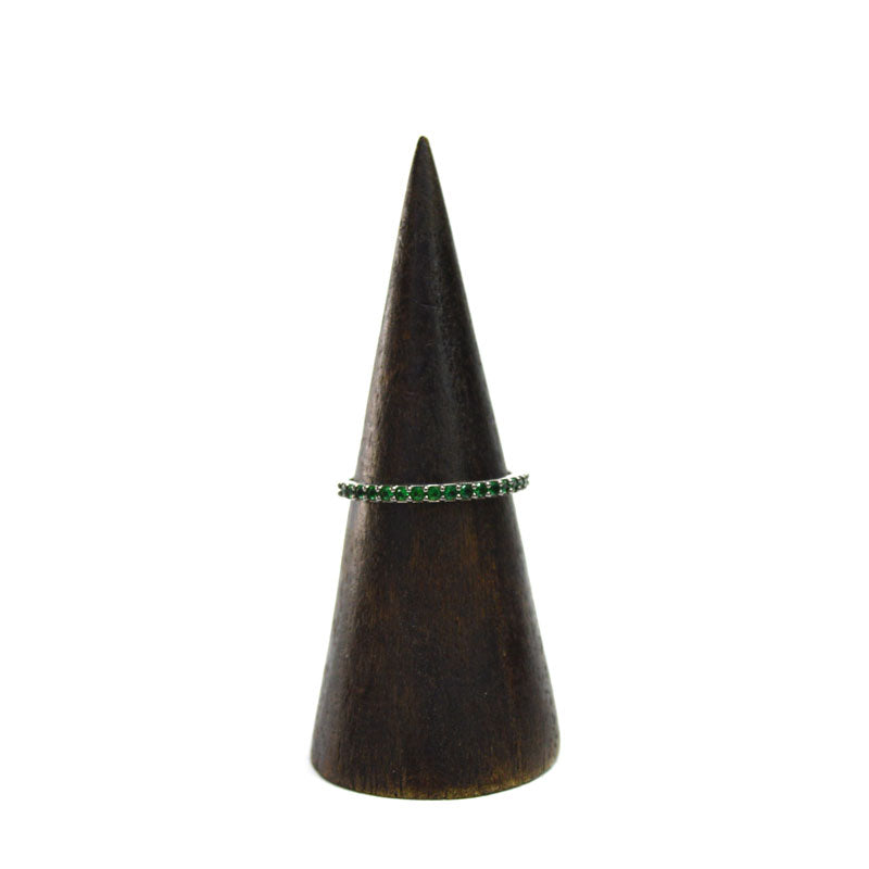 Argolla Lineal Verde
