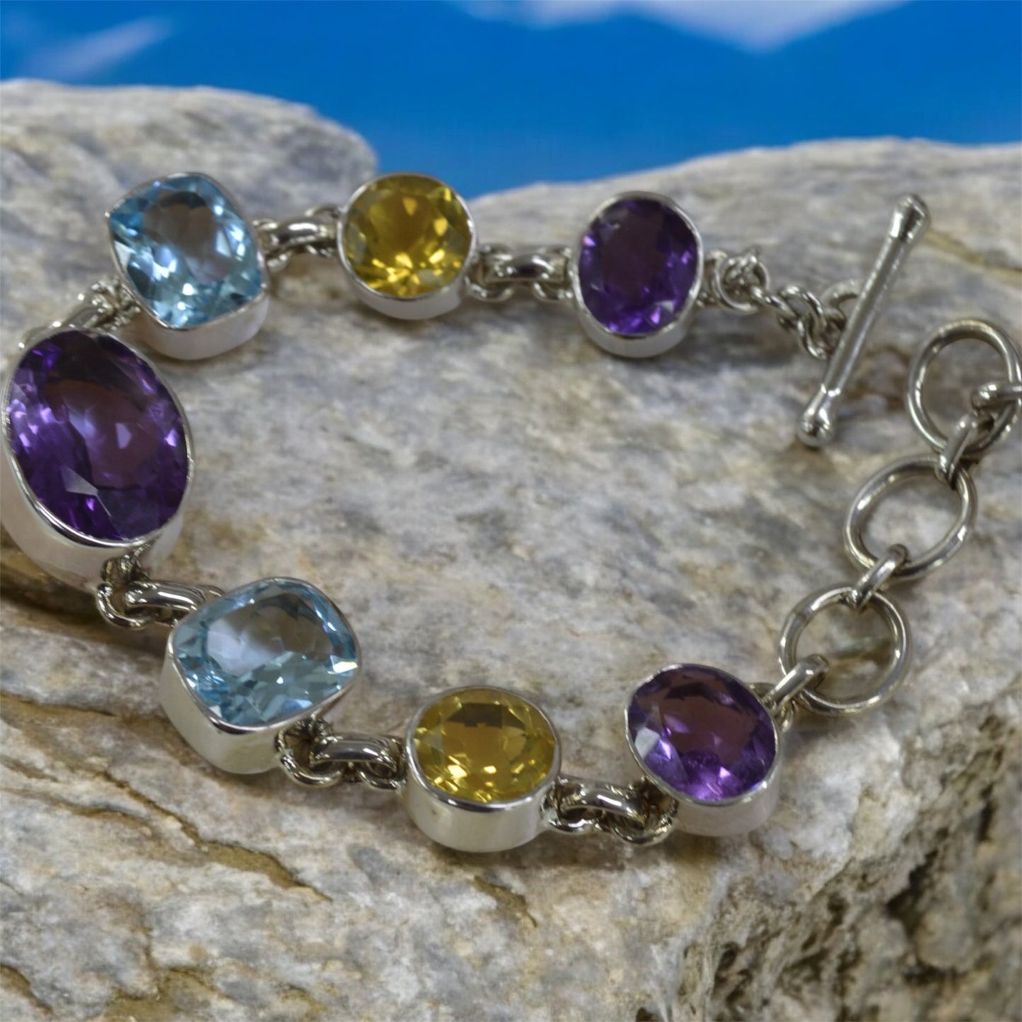 pulsera piedras semipreciosas