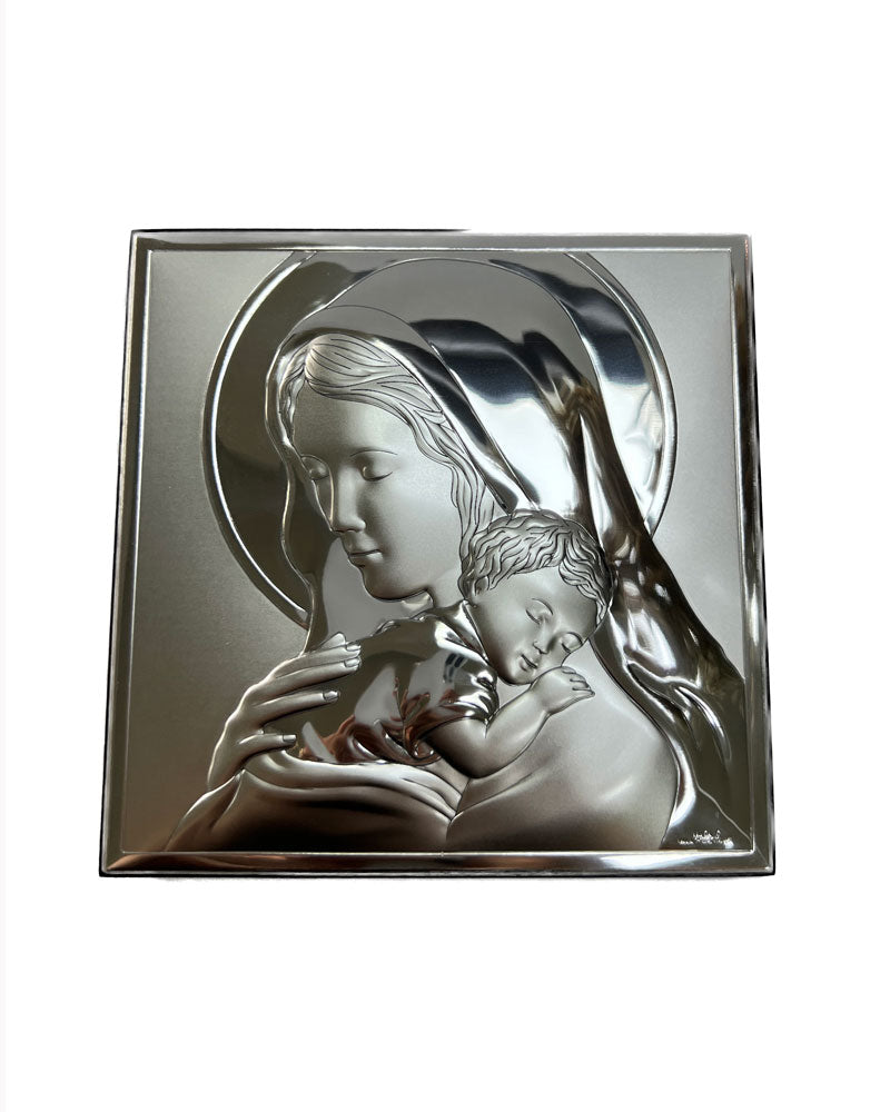 Retablo Cuadrado Virgen con el Niño