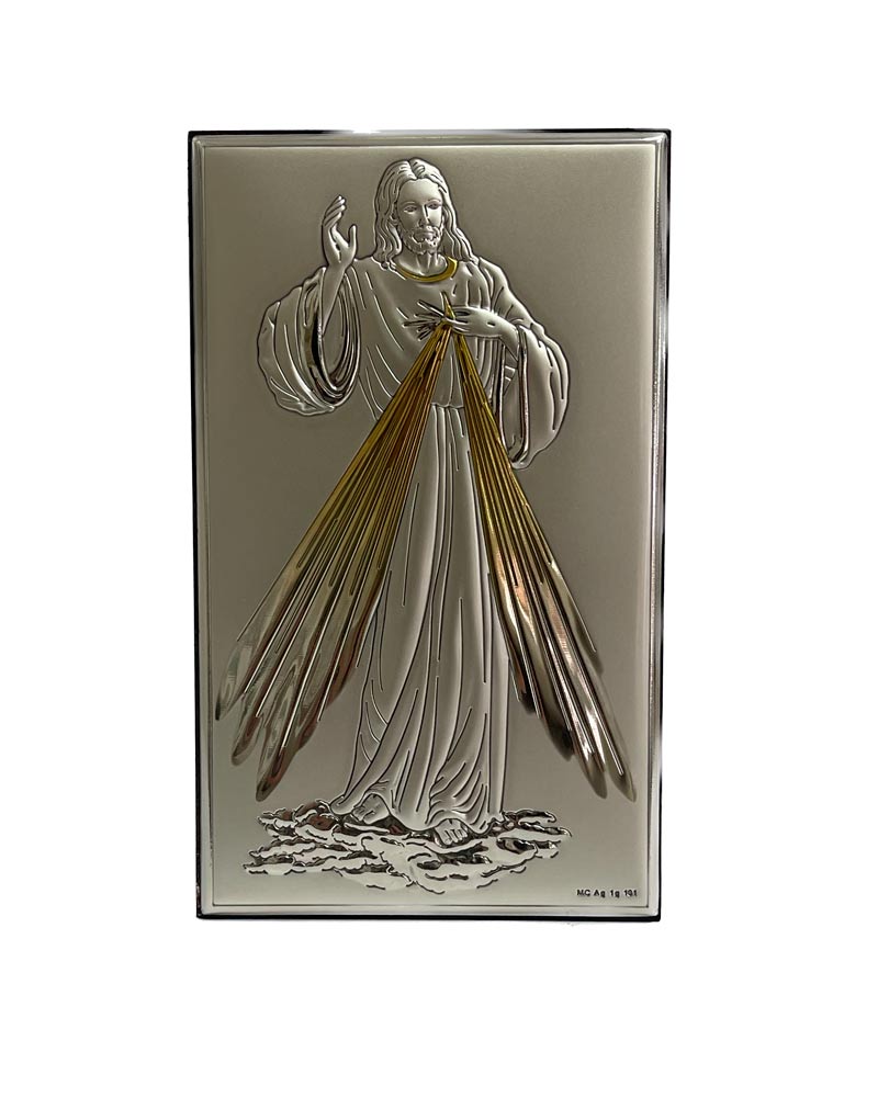 Retablo Señor de la Divina Misericordia Bicolor