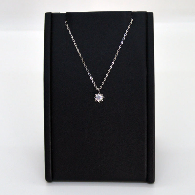 Cadena con Dije Circón Estrella plata