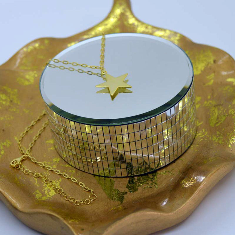 Dije con Cadena Estrella joyeria