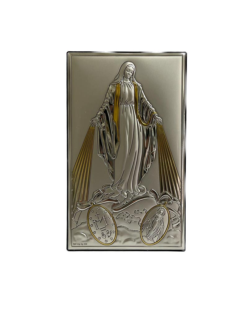 Retablo Virgen Milagrosa Bicolor
